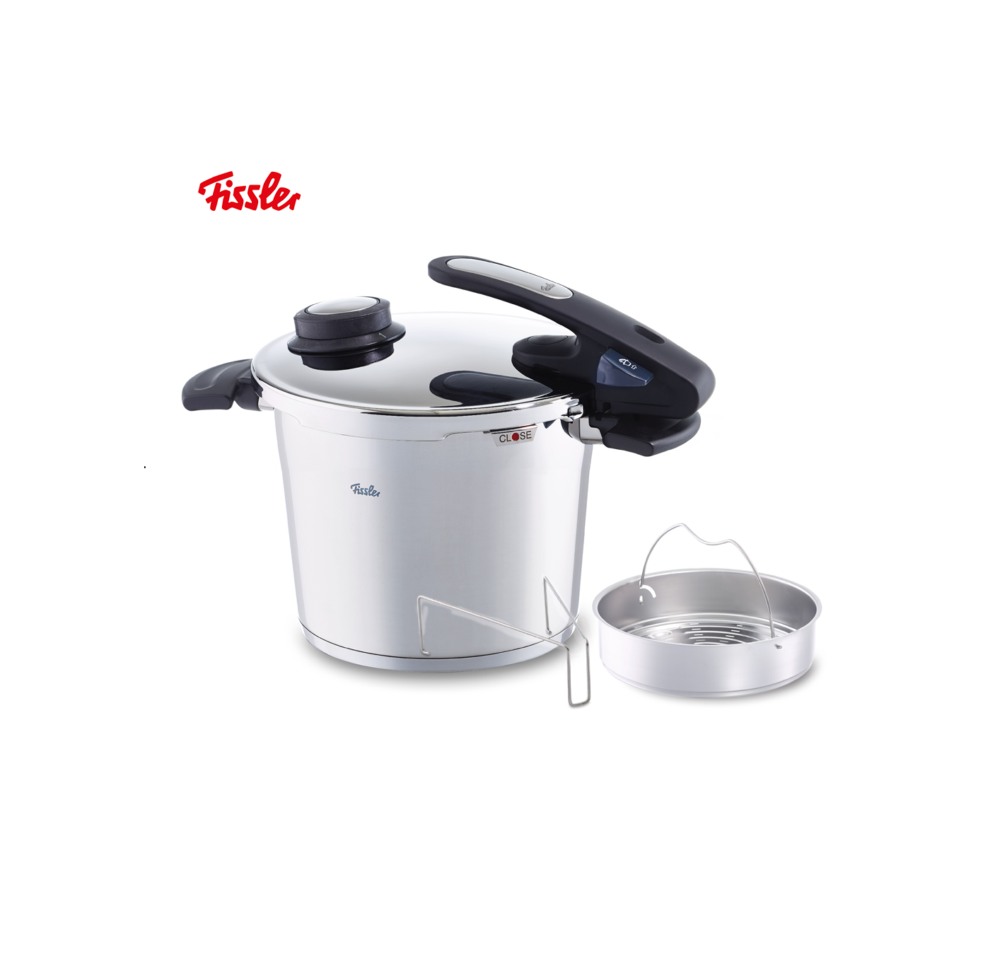 زودپز ویتاویت ادیشن 6.0 لیتر سبددار (بدون تایمر) فیسلر Fissler Vitavit Edition