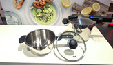زودپز دوقلو ويتاكويك فیسلر 6 و 3/5 ليتر آبي Vitaquick Pressure Cooker Set