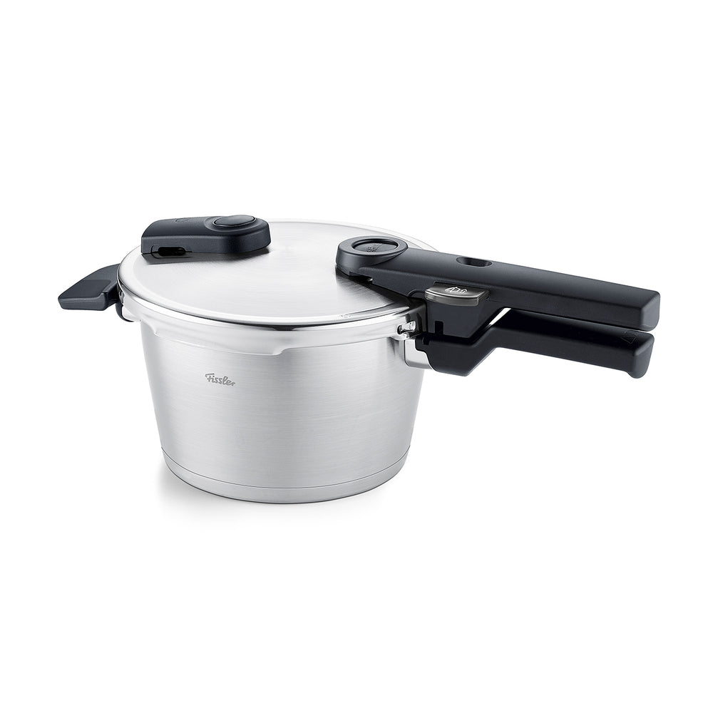 زودپز ویتاکویک پرمیوم ۲/5 لیتر مات فیسلر با سبد بخارپز Fissler