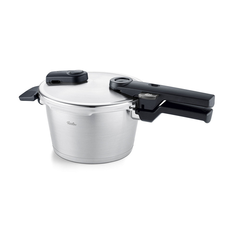 زودپز ویتاکویک پرمیوم ۲/5 لیتر مات فیسلر با سبد بخارپز Fissler