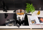 زودپز ويتاكويك 6 ليتر فیسلر مشكي بدنه براق Fissler Vitaquick 6/0 Ltr