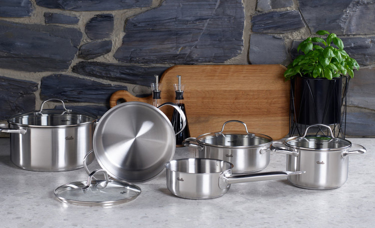 سرویس قابلمه ۵ تکه فیسلر مدل سانفرانسیسکو Fissler San Francisco Cookware Set 5 pcs