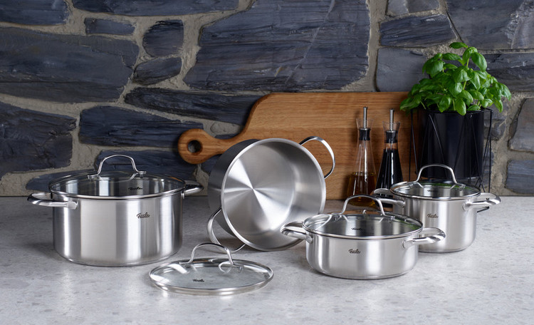 سرویس قابلمه ۴ تکه فیسلر مدل سانفرانسیسکو Fissler San Francisco Cookware Set 4 pcs