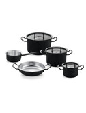 سرویس قابلمه ۵ تکه فیسلر مدل شدولاین لیمیتد ادیشن ۱۸۰ سالگی Fissler Shadowline Cookware Set 5 pcs