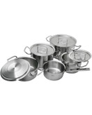 سرویس قابلمه ۵ تکه پروفی هتلی درب استیل فیسلر Fissler Original Profi Collection set 5 pcs