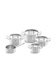 سرویس قابلمه ۵ تکه پروفی هتلی درب استیل فیسلر Fissler Original Profi Collection set 5 pcs
