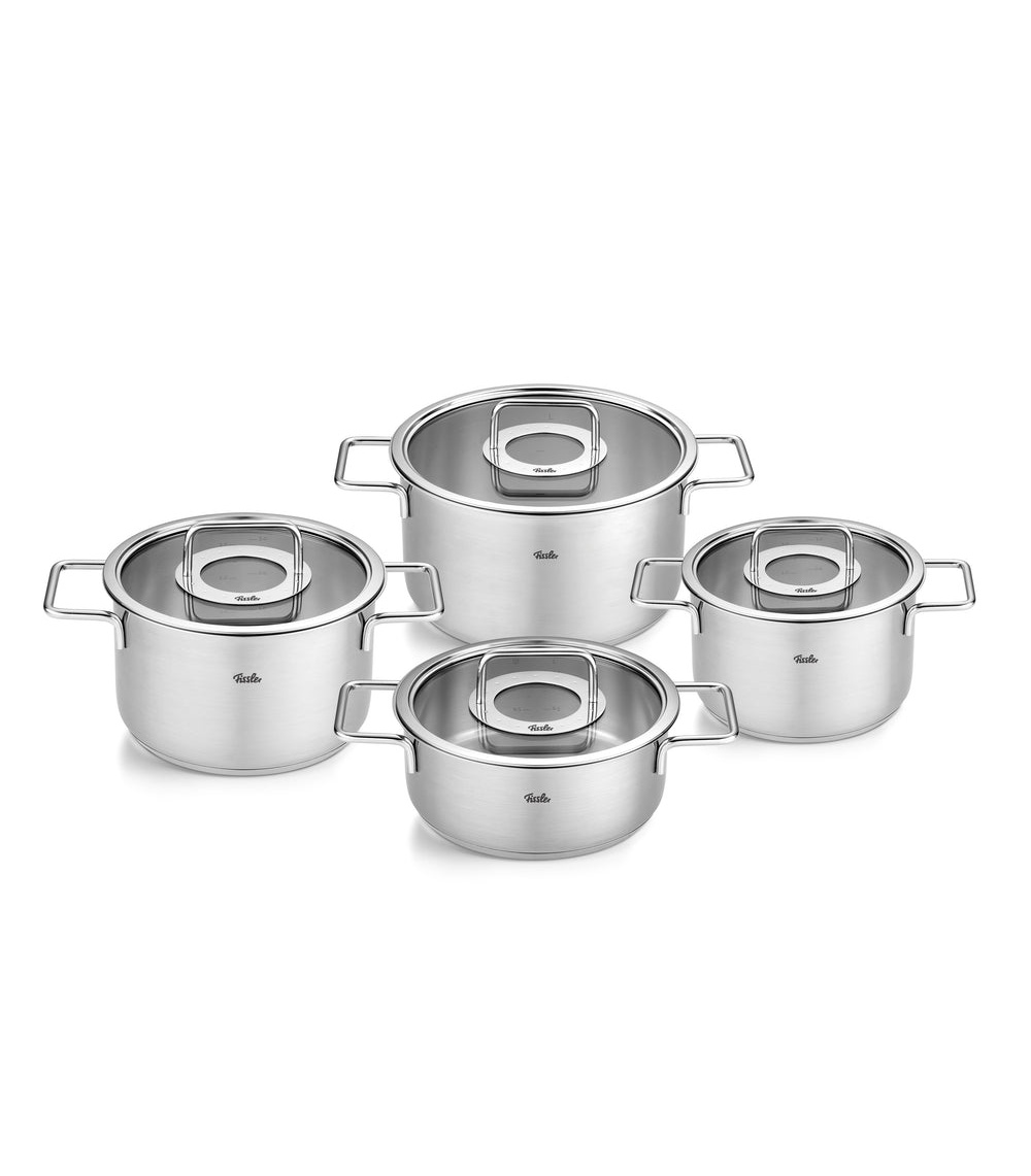 سرویس قابلمه ۴ تکه فیسلر مدل پیور Fissler Pure Collection Cookware Set 4 pcs