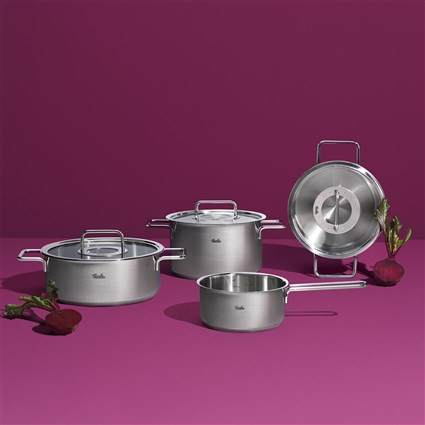 سرویس قابلمه ۴ تکه فیسلر مدل پیور Fissler Pure Collection Cookware Set 4 pcs
